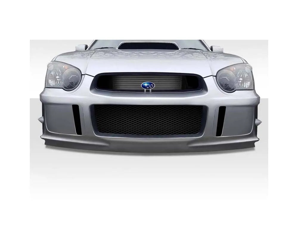 Duraflex WRC Look Front Bumper Cover Compatible With 2004-2005 Subaru Impreza - 3 Piece