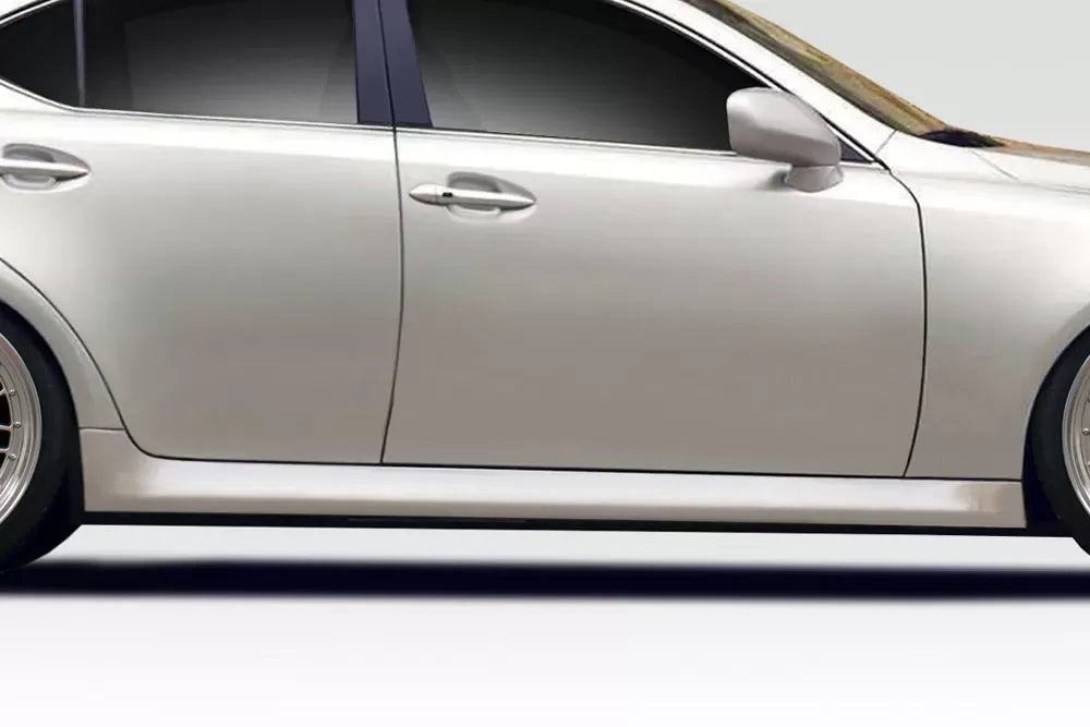 Duraflex V Speed Side Skirts Compatible With 2006-2013 Lexus IS - 2 Piece
