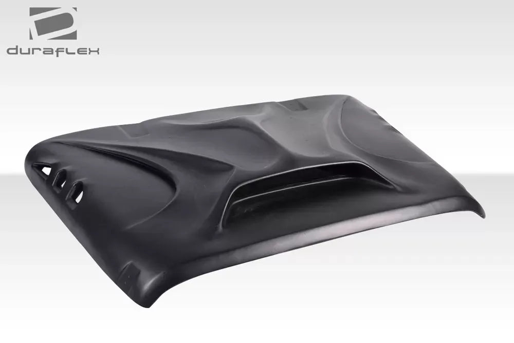Duraflex Predator Hood Compatible With 2007-2018 Jeep Wrangler - 1 Piece