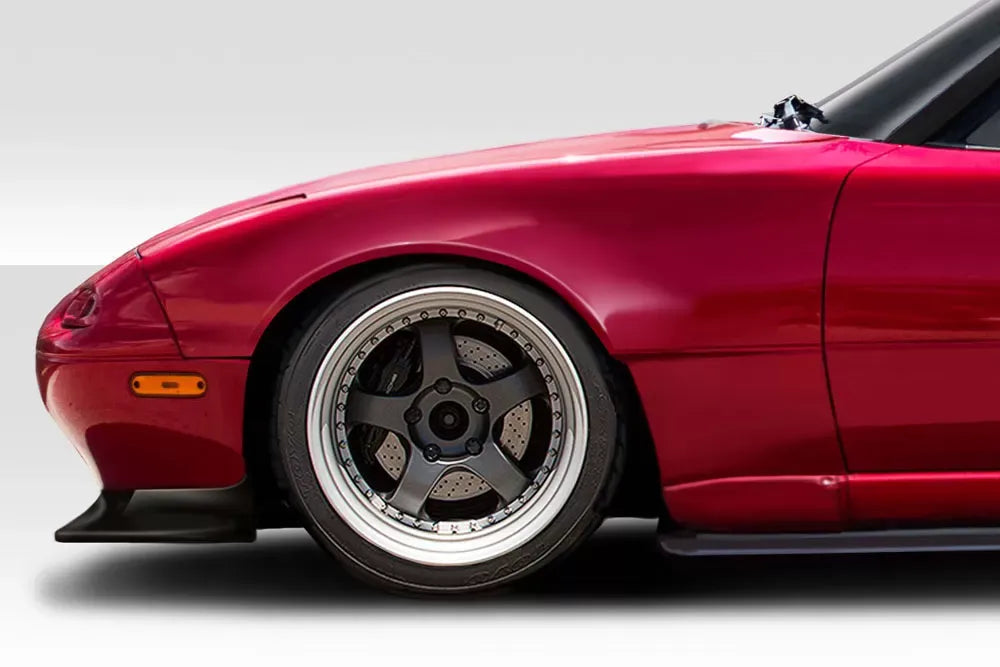 Duraflex Afterburner Front Fenders Compatible With 1990-1997 Mazda Miata - 2 Piece