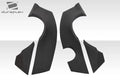 Duraflex Grid Rear Fender Flares Compatible With 2010-2015 Chevrolet Camaro - 4 Piece