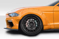 Duraflex Grid Wide Body Front Fenders Flares Compatible With 2018-2023 Ford Mustang - 4 Piece