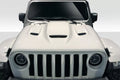 Duraflex Hellcat Hood Compatible With 2018-2025 Jeep Wrangler JL Gladiator JT - 1 Piece