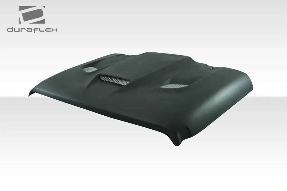 Duraflex Hellcat Hood Compatible With 2018-2025 Jeep Wrangler JL Gladiator JT - 1 Piece