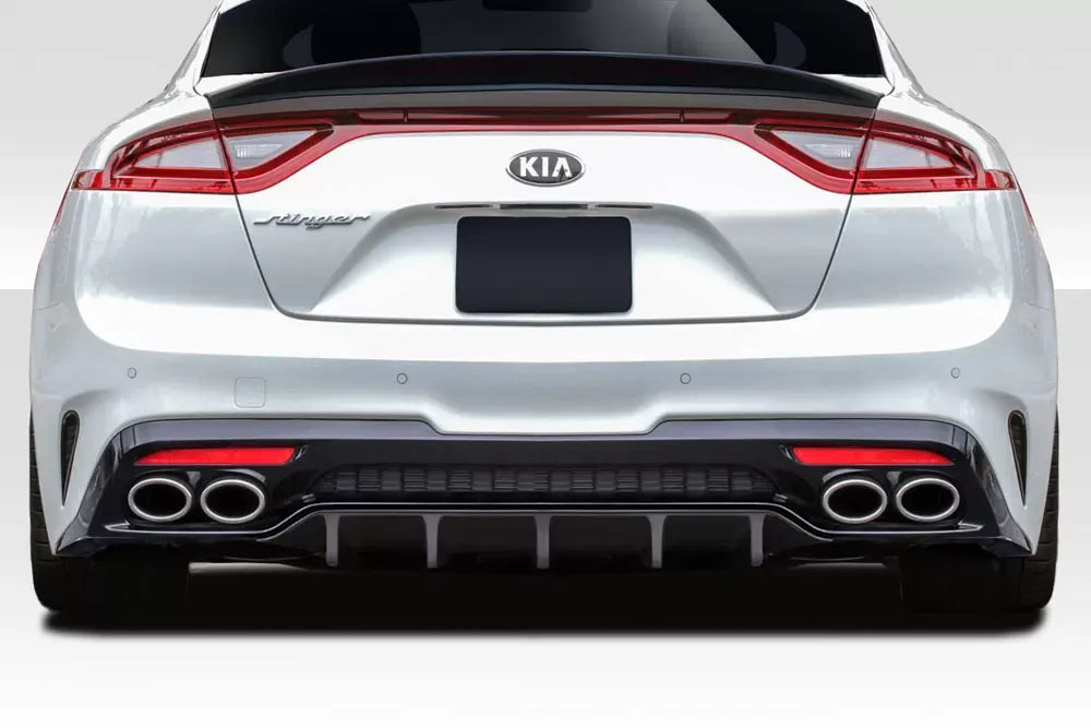 Duraflex MSR Rear Diffuser Compatible With 2018-2021 Kia Stinger - 1 Piece