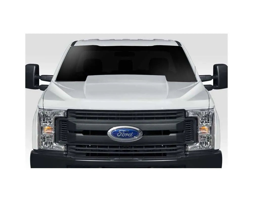 Duraflex Cowl Hood Compatible With 2017-2022 Ford Super Duty F250 F350 F450 - 1 Piece