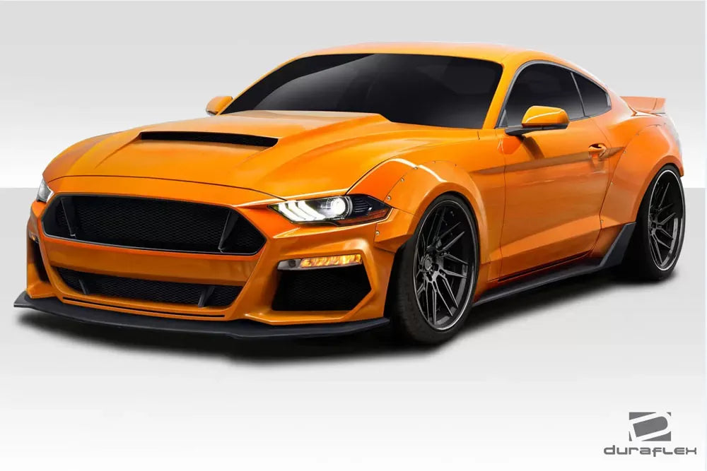 Duraflex Grid Wide Body Kit Compatible With 2018-2023 Ford Mustang - 15 Piece