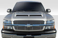 Duraflex GT500 Hood Compatible With 2002-2006 Chevrolet Avalanche 03-05 Silverado - 1 Piece