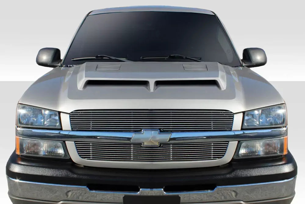 Duraflex GT500 Hood Compatible With 2002-2006 Chevrolet Avalanche 03-05 Silverado - 1 Piece