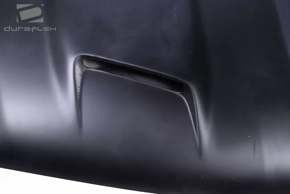 Duraflex Dual Ram Air Hood Compatible With 1999-2002 Chevrolet Silverado - 1 Piece