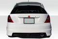 Duraflex HFP Rear Lip Add On Spoiler Compatible With 2002-2005 Honda Civic - 1 Piece