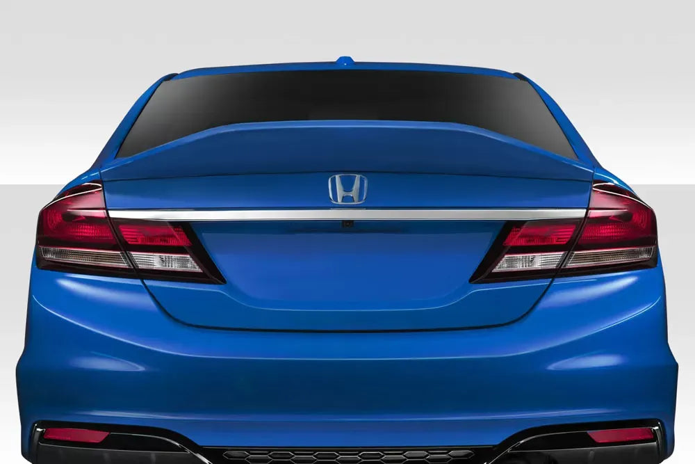 Duraflex KMZ Wing Spoiler Compatible With 2012-2015 Honda Civic 4DR - 1 Piece