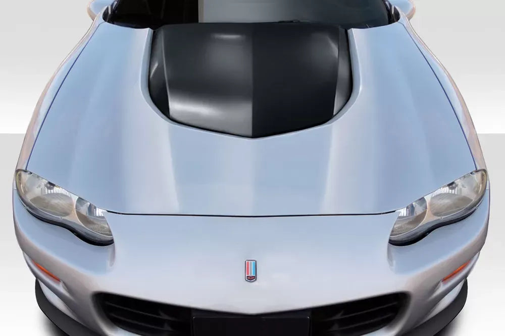 Duraflex ZL1 Version 2 Hood Compatible With 1998-2002 Chevrolet Camaro - 1 Piece