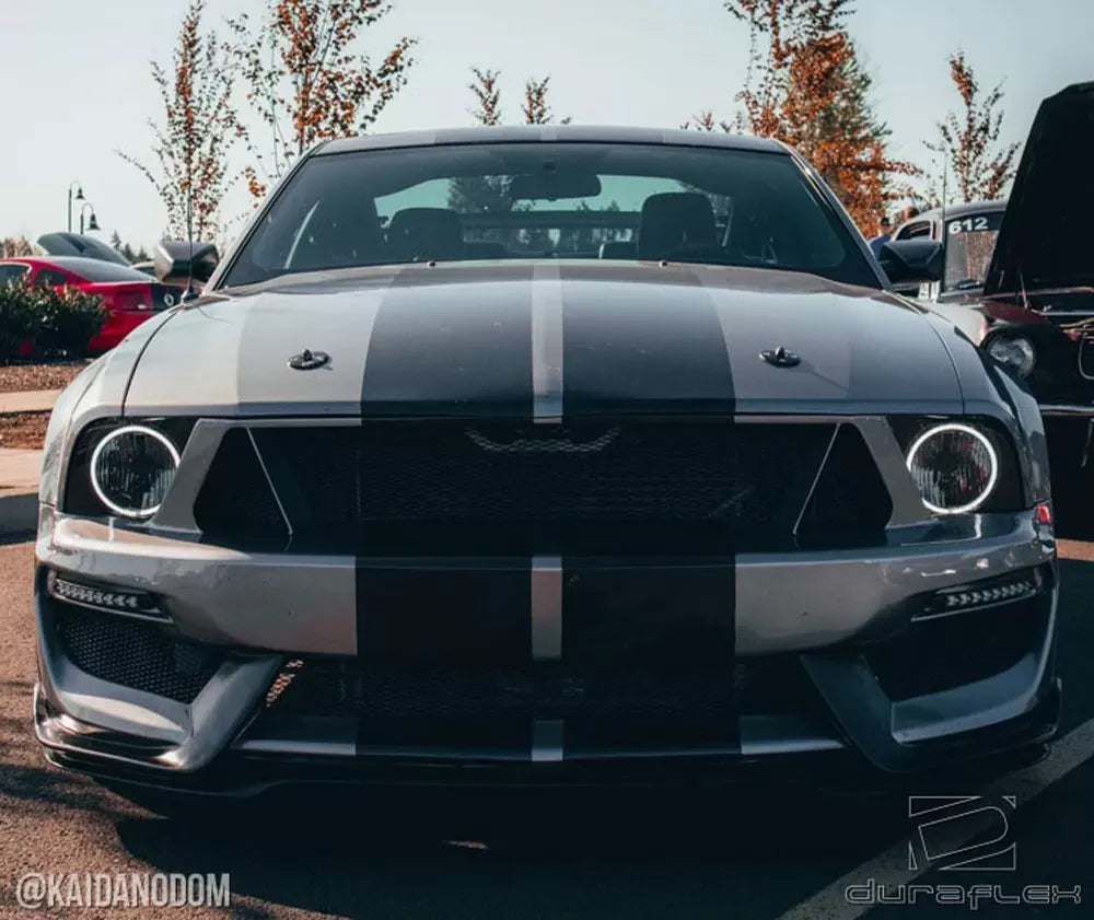 Duraflex GT350 Look Front Bumper Cover Compatible With 2005-2009 Ford Mustang - 1 Piece