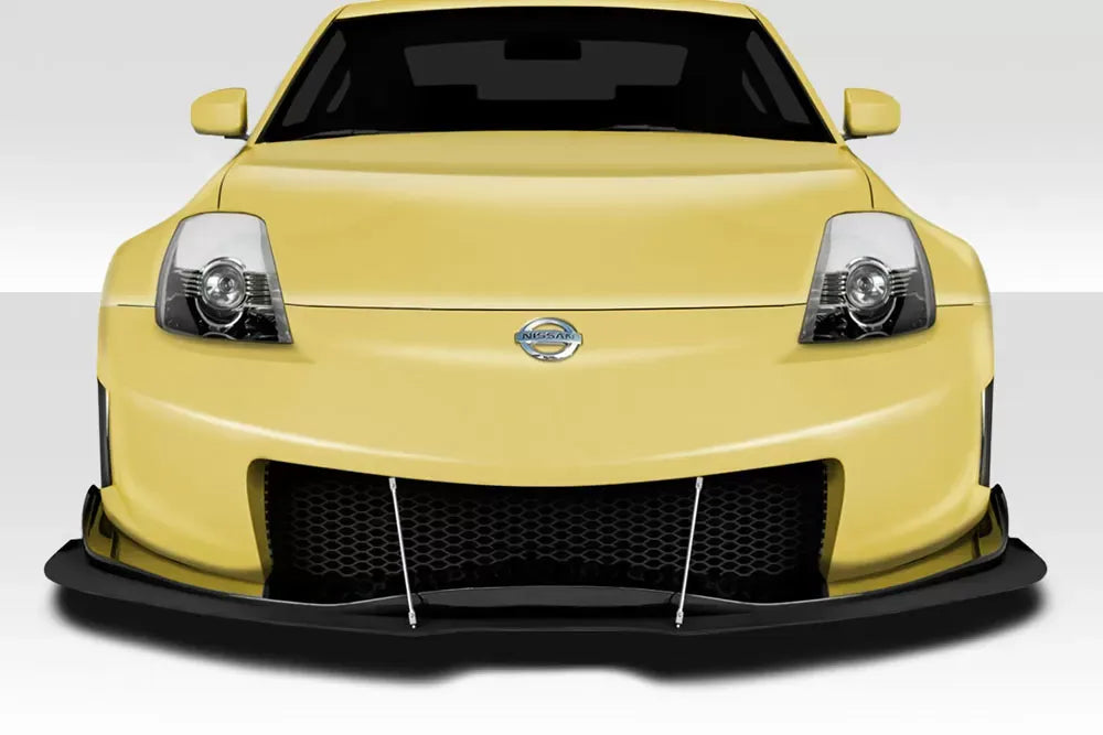 Duraflex NV3 Front Lip Spoiler Splitter Compatible With 2003-2008 Nissan 350Z Z33 - 3 Piece - 3 Piece