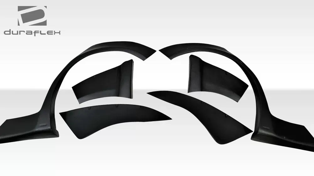 Duraflex MSR Rear Fender Flares Compatible With 2008-2011 Subaru Impreza - 6 Piece