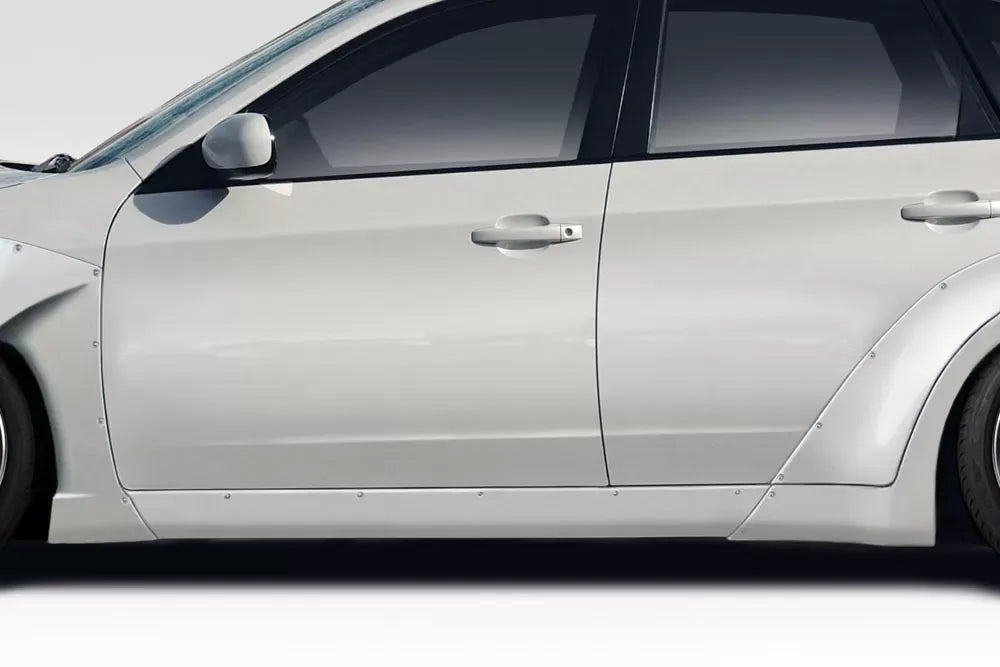 Duraflex MSR Side Skirts Compatible With 2008-2010 Subaru Impreza - 2 Piece