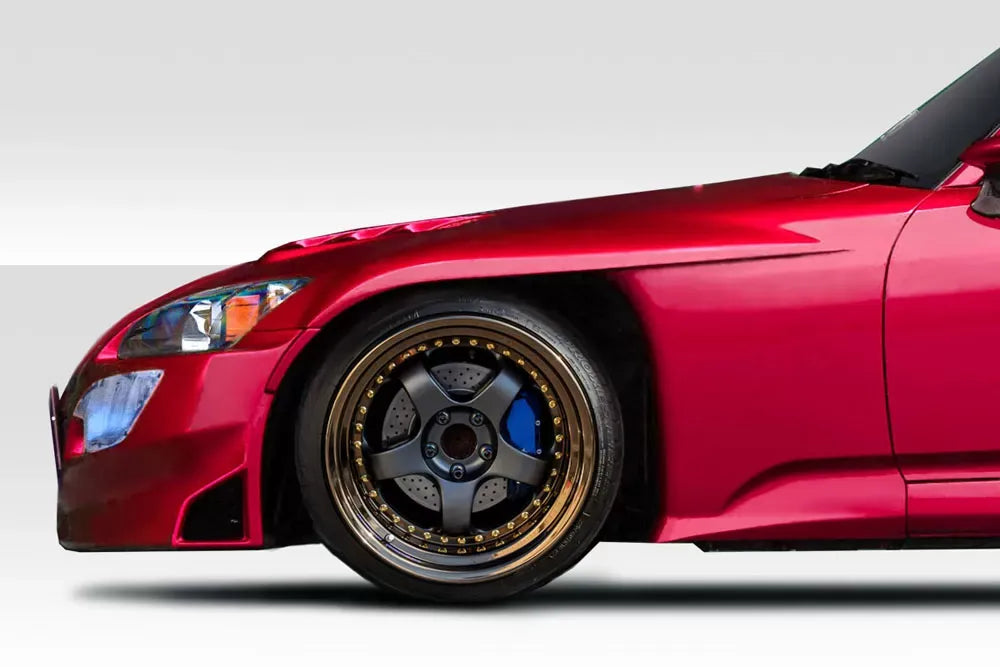 Duraflex SPN Front Fenders Compatible With 2000-2009 Honda S2000 - 2 Piece