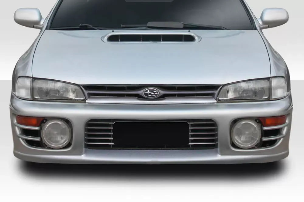 Duraflex STI V3 Look Front Bumper Cover Compatible With 1993-2001 Subaru Impreza - 1 Piece