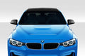 Duraflex GTS Look Hood Compatible With 2012-2018 BMW 3 Series - 1 Piece