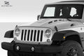 Duraflex AVG Hood Compatible With 2007-2018 Jeep Wrangler JK - 1 Piece