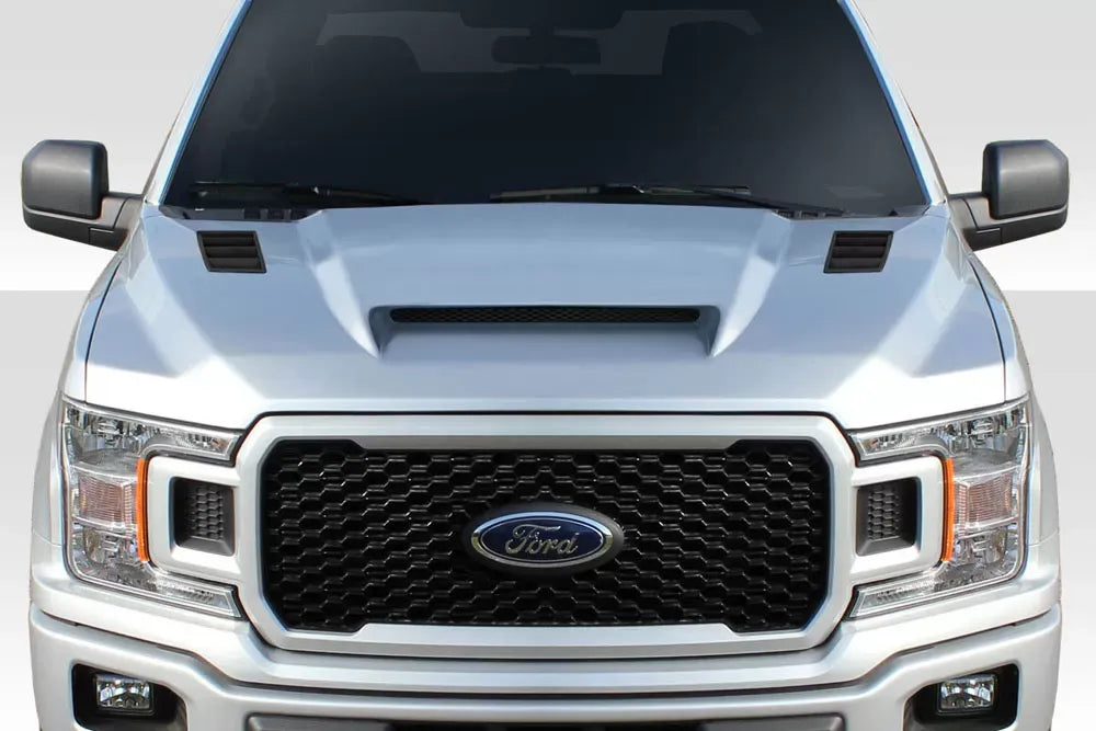 Duraflex CVX Hood Compatible With 2015-2020 Ford F-150 - 1 Piece