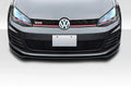 Duraflex Max Front Lip Spoiler Compatible With 2015-2017 Volkswagen Golf - 1 Piece
