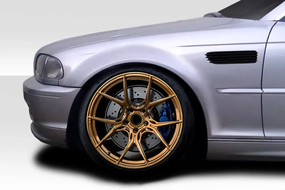 Duraflex M3 Look Front Fenders Compatible With 2000-2003 BMW 3 Series - 2 Piece