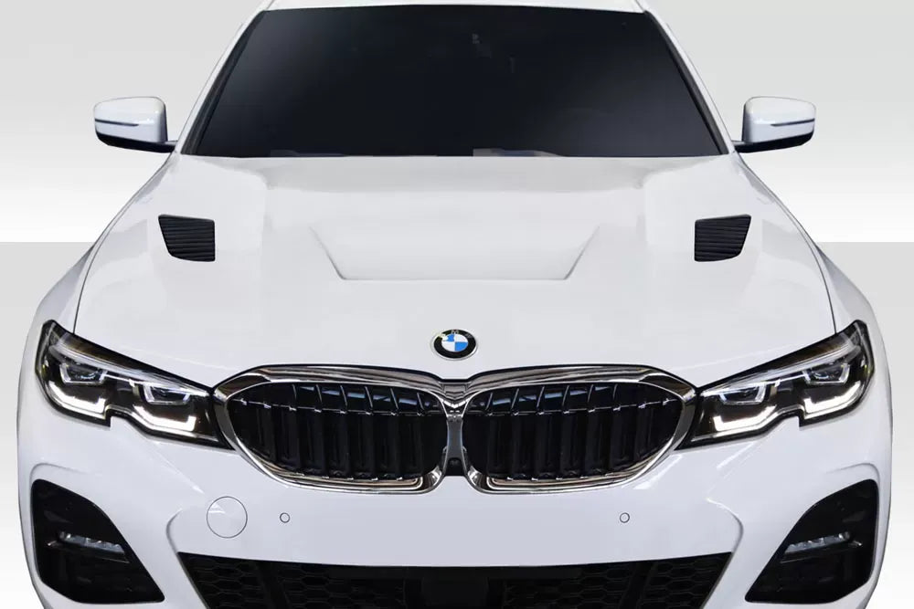 Duraflex AF1 Look Hood Compatible With 2019-2022 BMW 3 Series G20 - 1 Piece