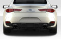 Duraflex J Spec Rear Diffuser Compatible With 2017-2022 Infiniti Q60 - 3 Piece