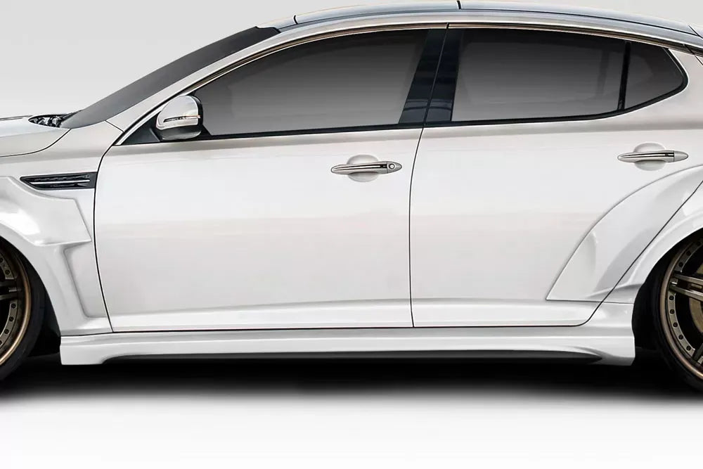 Duraflex CPR Side Skirts Compatible With 2011-2013 Kia Optima - 2 Piece