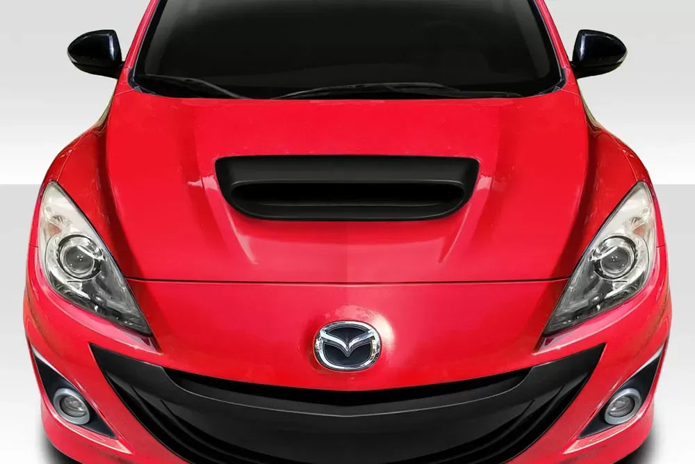 Duraflex Ram Air Scoop Compatible With 2010-2013 Mazdaspeed 3 - 1 Piece