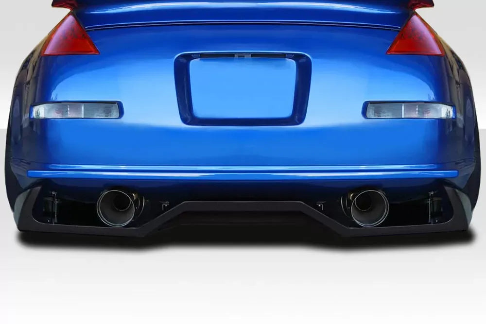 Duraflex VTX Rear Lip Add On Spoiler Compatible With 2003-2008 Nissan 350Z - 2 Piece
