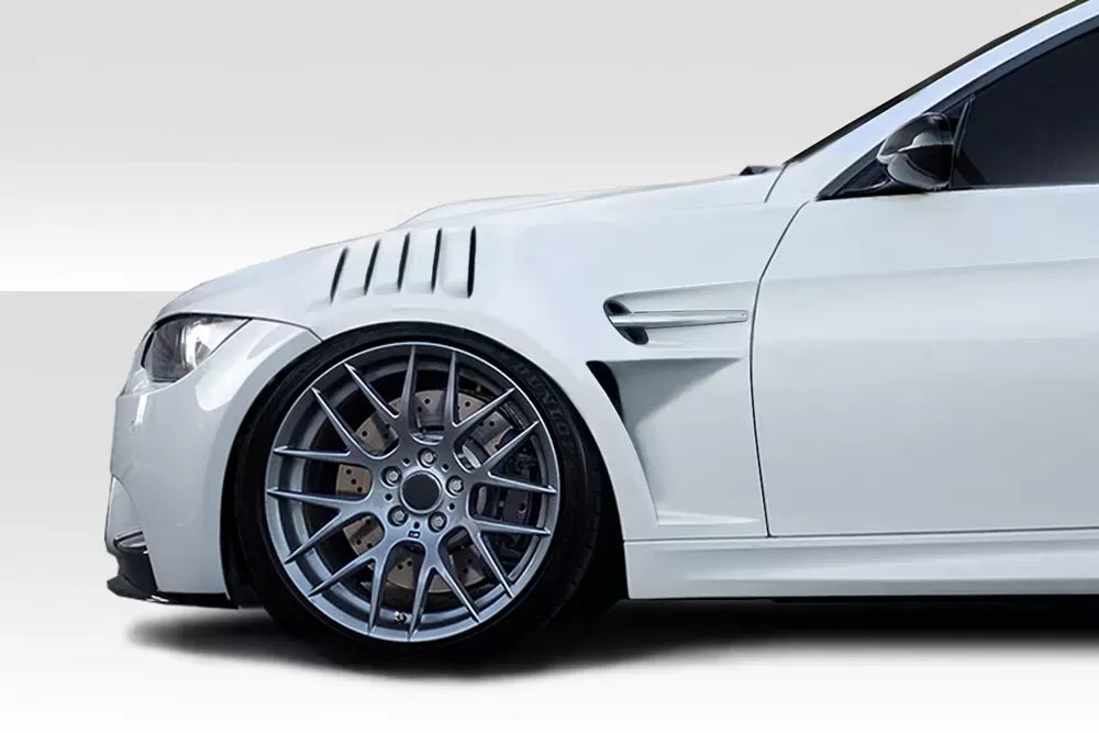 Duraflex GTR Front Fenders Compatible With 2008-2013 BMW M3 - 2 Piece