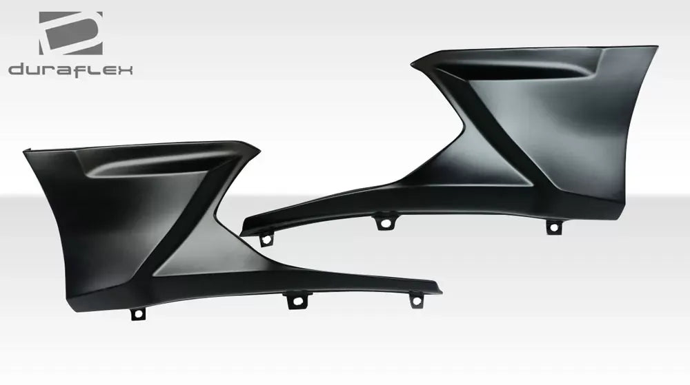 Duraflex HFP Look Rear Lip Add On Spoiler Compatible With 2016-2021 Honda Civic 4DR - 2 Piece