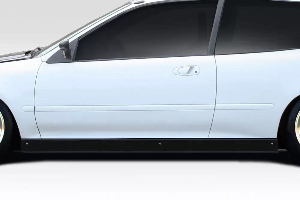 Duraflex Time Attack Side Skirts Compatible With 1992-1995 Honda Civic - 2 Piece