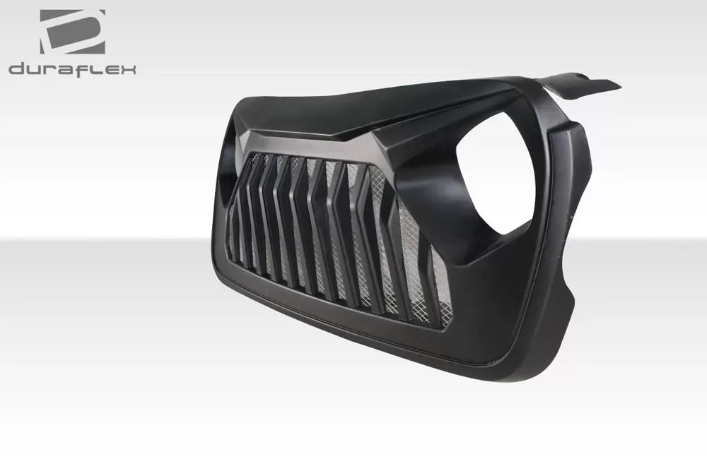 Duraflex Predator Grille Compatible With 2018-2025 Jeep Wrangler JL Gladiator JT - 1 Piece
