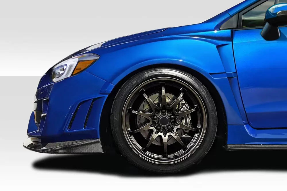 Duraflex VRS Front Fenderss Compatible With 2015-2021 Subaru WRX STI - 2 Piece