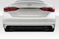 Duraflex SRK Rear Diffuser Spoiler Compatible With 2018-2023 Infiniti Q50 - 1 Piece