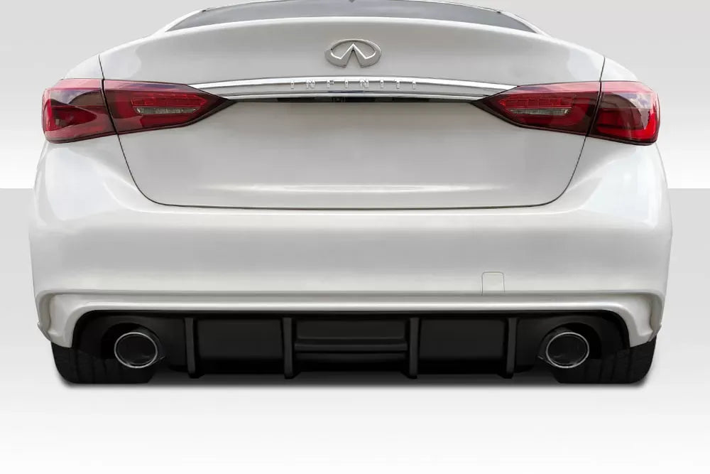 Duraflex SRK Rear Diffuser Spoiler Compatible With 2018-2023 Infiniti Q50 - 1 Piece