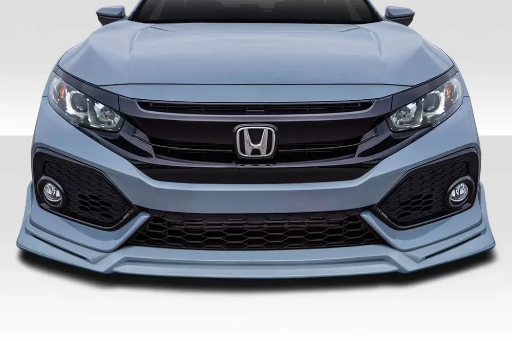 Duraflex BZ Front Lip Spoiler Compatible With 2017-2021 Honda Civic SI/HB - 1 Piece