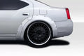 Duraflex Novara Rear Wide Body Fender Flares Compatible With 2006-2010 Dodge Charger - 4 Piece