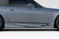 Duraflex VTX V2 Side Skirts Compatible With 2000-2009 Honda S2000 - 2 Piece