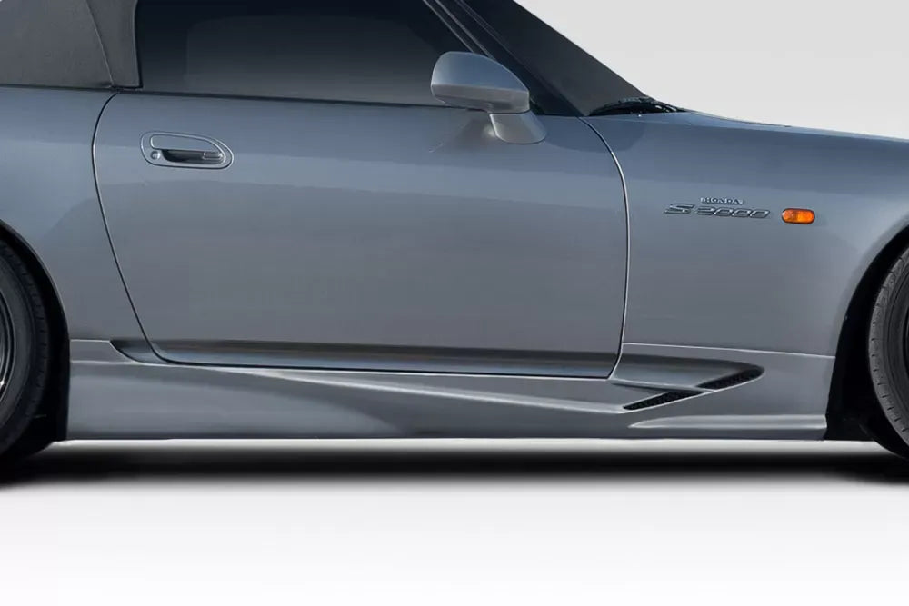 Duraflex VTX V2 Side Skirts Compatible With 2000-2009 Honda S2000 - 2 Piece