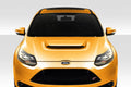 Duraflex Ram Air Hood Compatible With 2012-2014 Ford Focus - 1 Piece