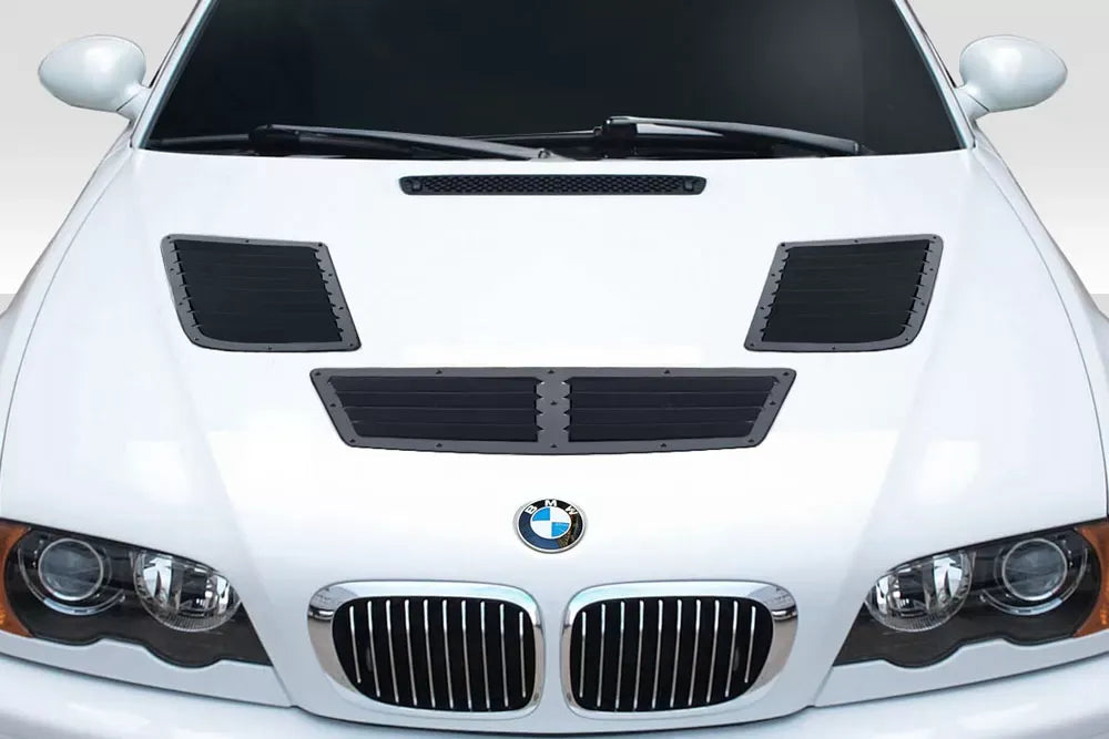 Duraflex GT1 Hood Vents Compatible With 2001-2006 BMW M3 - 3 Piece