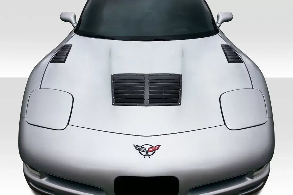 Duraflex GTV Scoop Compatible With 1997-2004 Chevrolet Corvette - 3 Piece