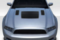 Duraflex GT1 Hood Vents Compatible With 2013-2014 Ford Mustang - 3 Piece