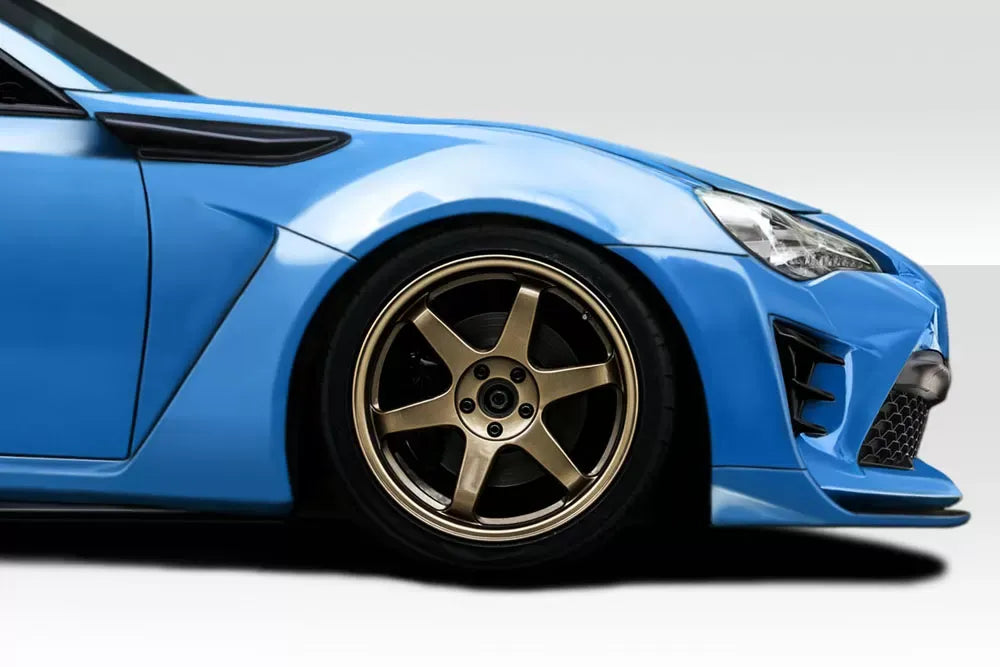 Duraflex AMGT Front FenderWide Body s Compatible With 2017-2020 Toyota 86 - 4 Piece