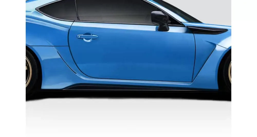 Duraflex AMGT Wide Body Side Skirts Splitter Compatible With 2017-2020 Toyota 86 - 2 Piece